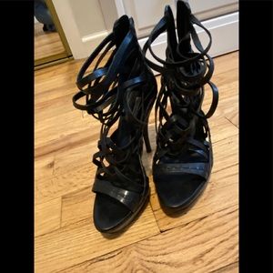 Vera Wang Strappy heels 6